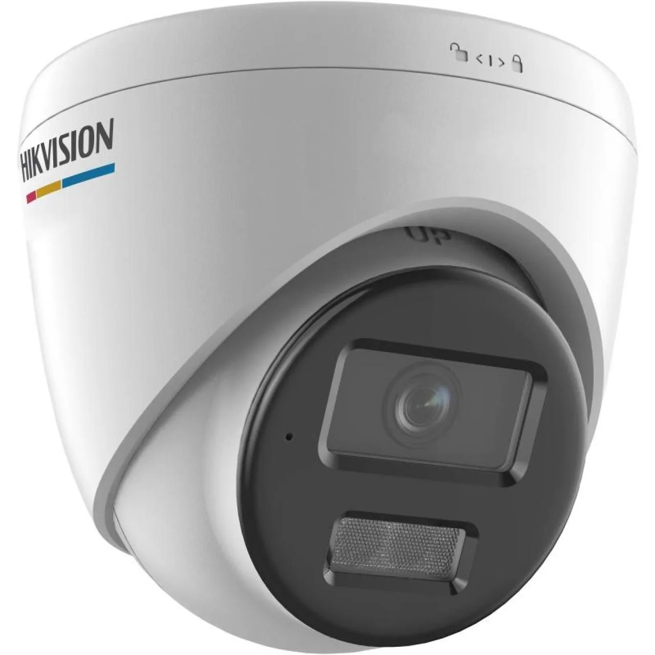 4 MP ColorVu with Smart Hybrid Light Fixed Turret Network Camera — image 1
