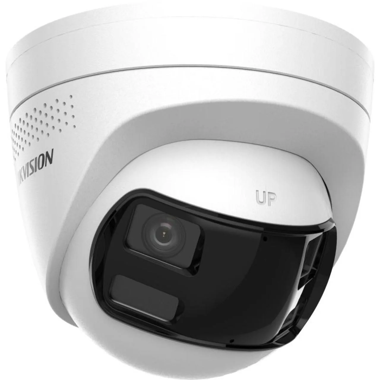 8 MP Dual Lens Stitched Wide Angle Smart Hybrid Light Fixed Turret Network Camera — image 3