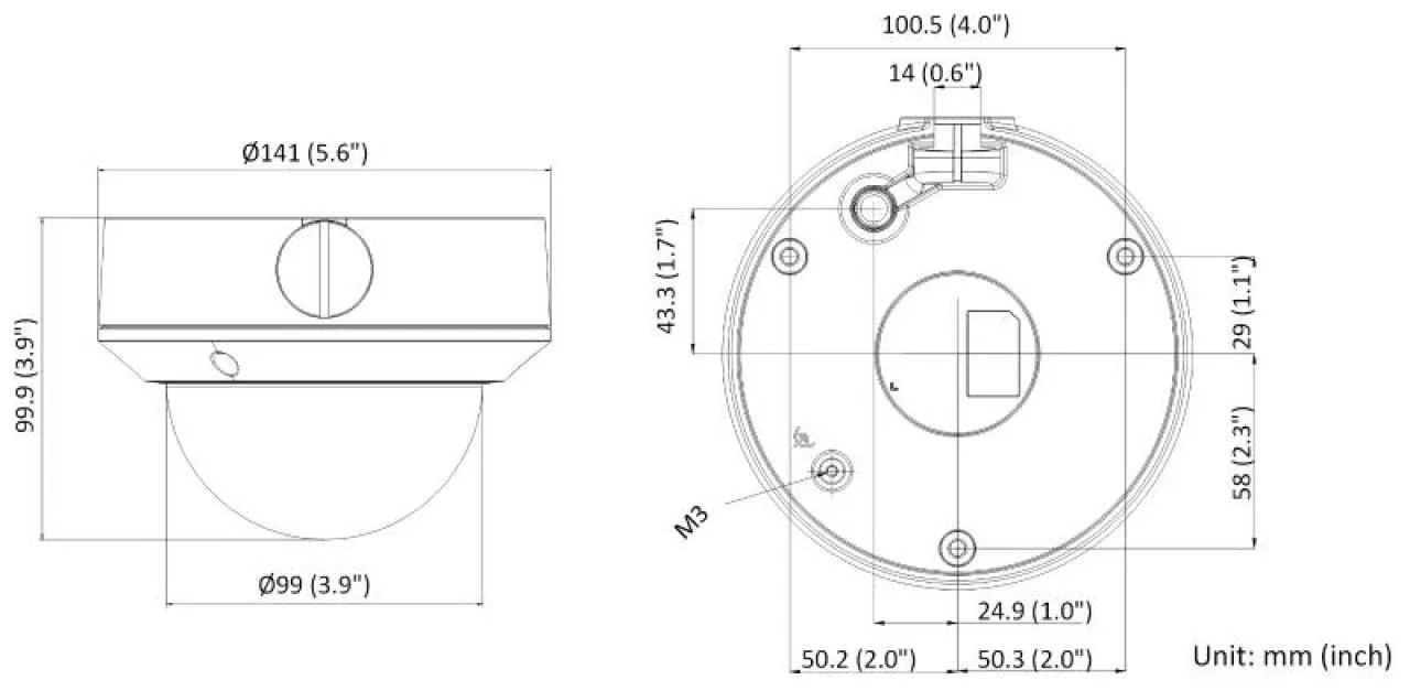4 MP MD 2.0 Varifocal Dome Network Camera — image 5