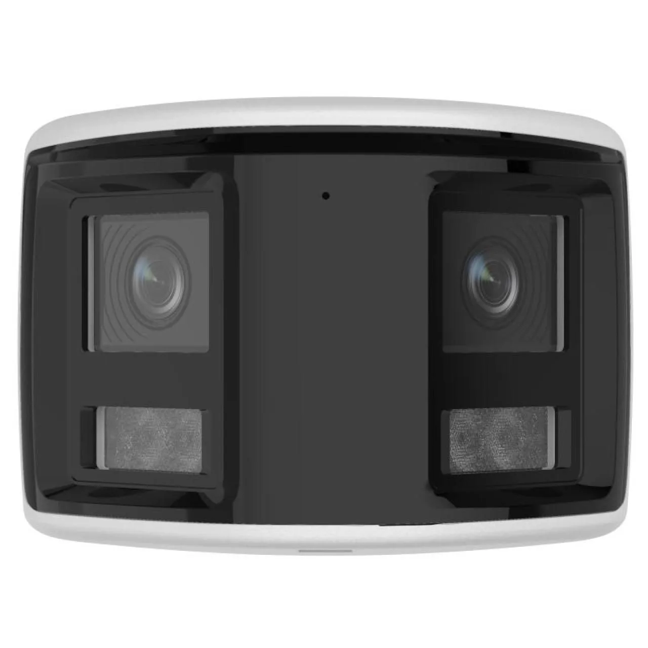 8 MP Dual Lens Stitched Wide Angle Smart Hybrid Light Fixed Bullet Network Camera — image 2