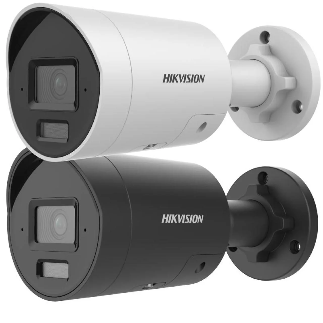 4 MP Acusense Strobe Light and Audible Warning & Smart Hybrid Light Fixed Bullet Network Camera — image 1