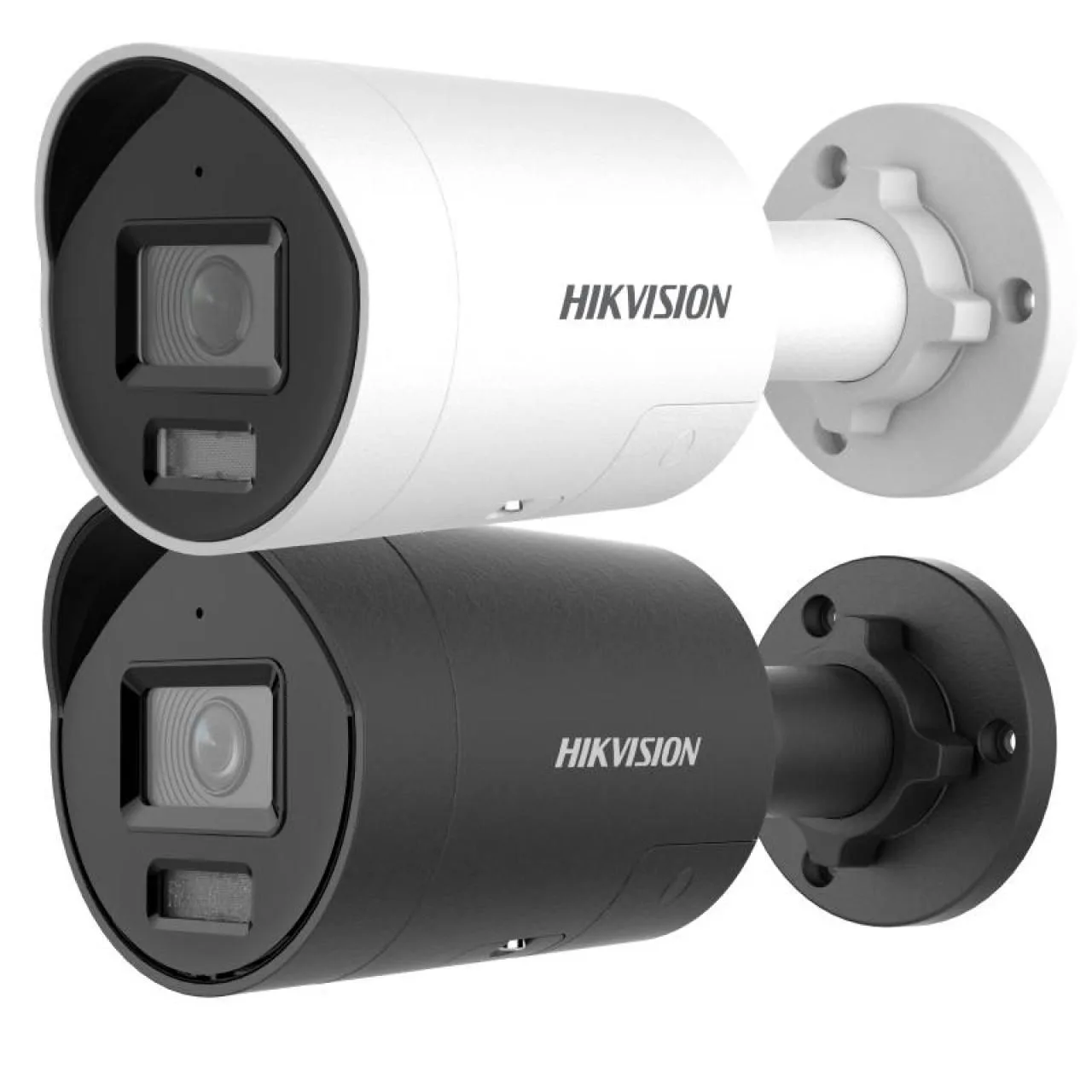 4 MP Smart Hybrid Light with ColorVu Fixed Mini Bullet Network Camera — image 1