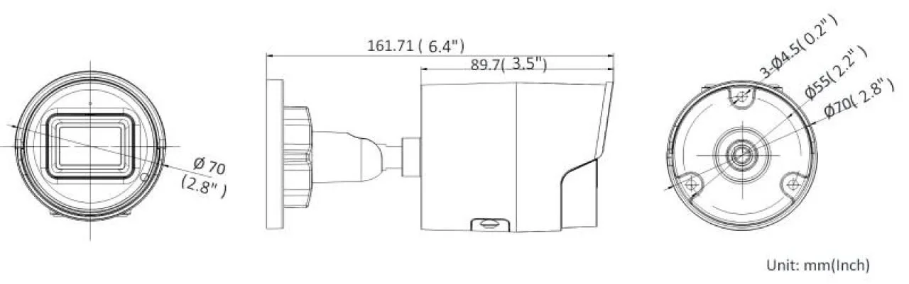 8 MP AcuSense Fixed Bullet Network Camera — image 6