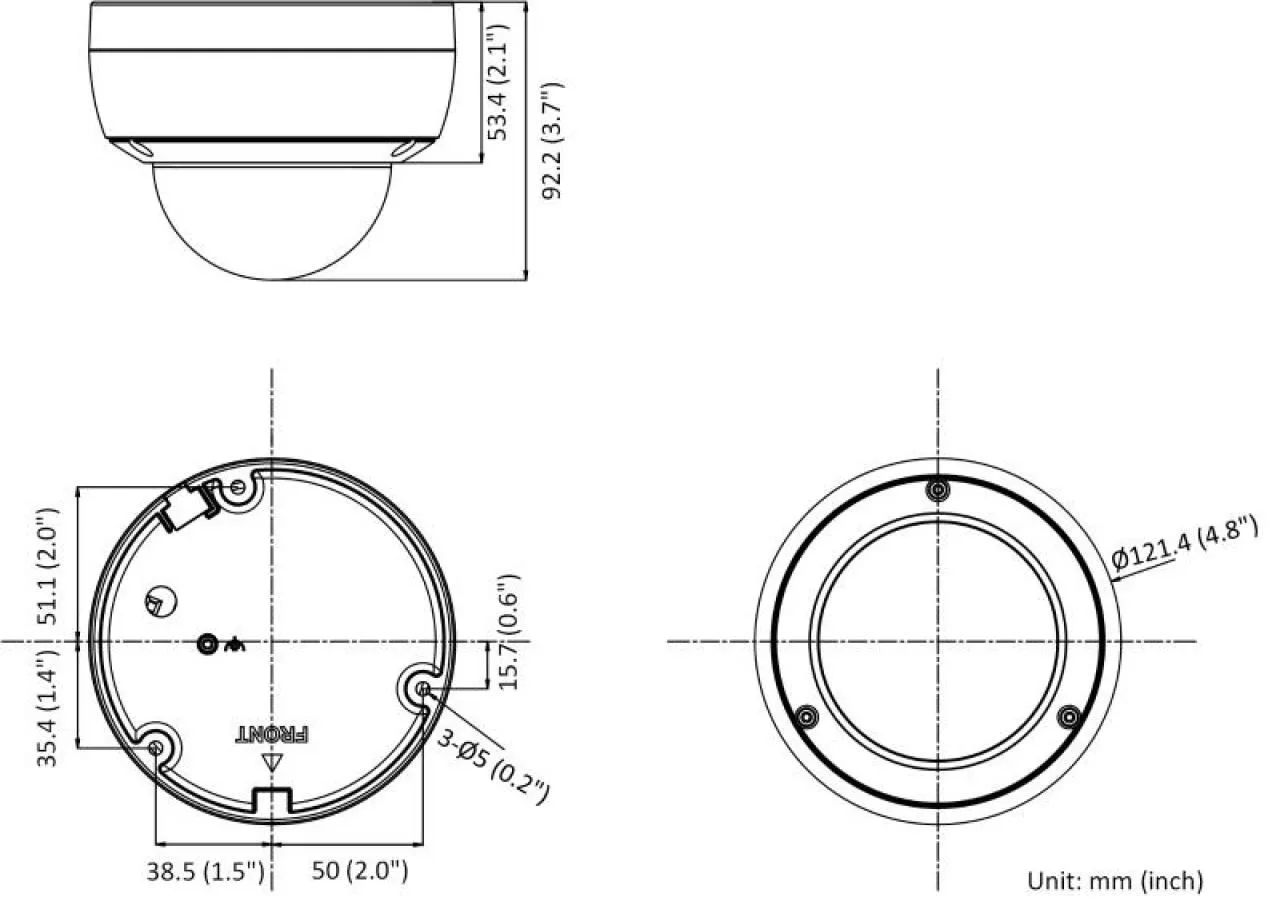 8 MP AcuSense Vandal Fixed Dome Network Camera — image 6