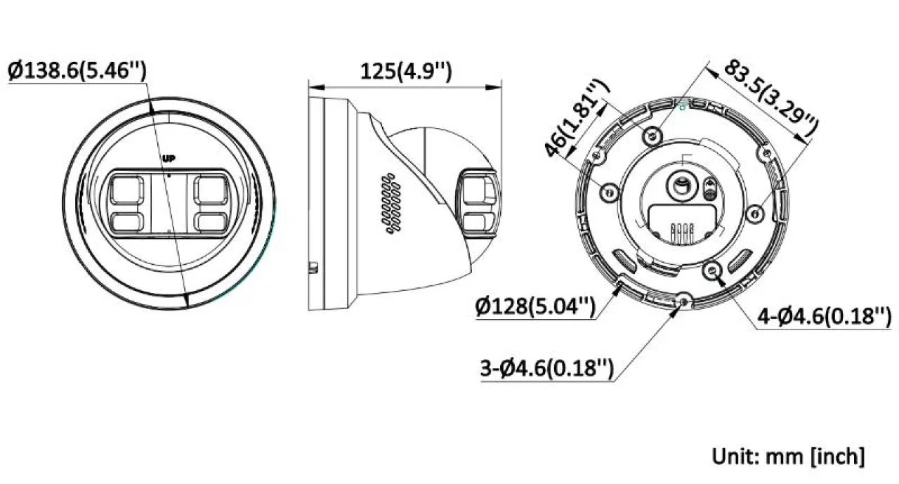16 MP Panoramic ColorVu Fixed Turret Network Camera — image 5