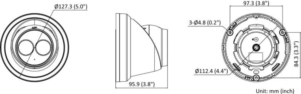 8 MP AcuSense Fixed Turret Network Camera — image 5
