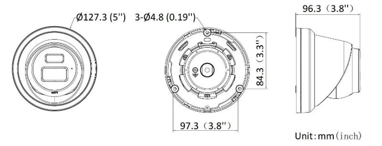 8 MP Acusense Smart Hybrid Light Fixed Turret Network Camera — image 5