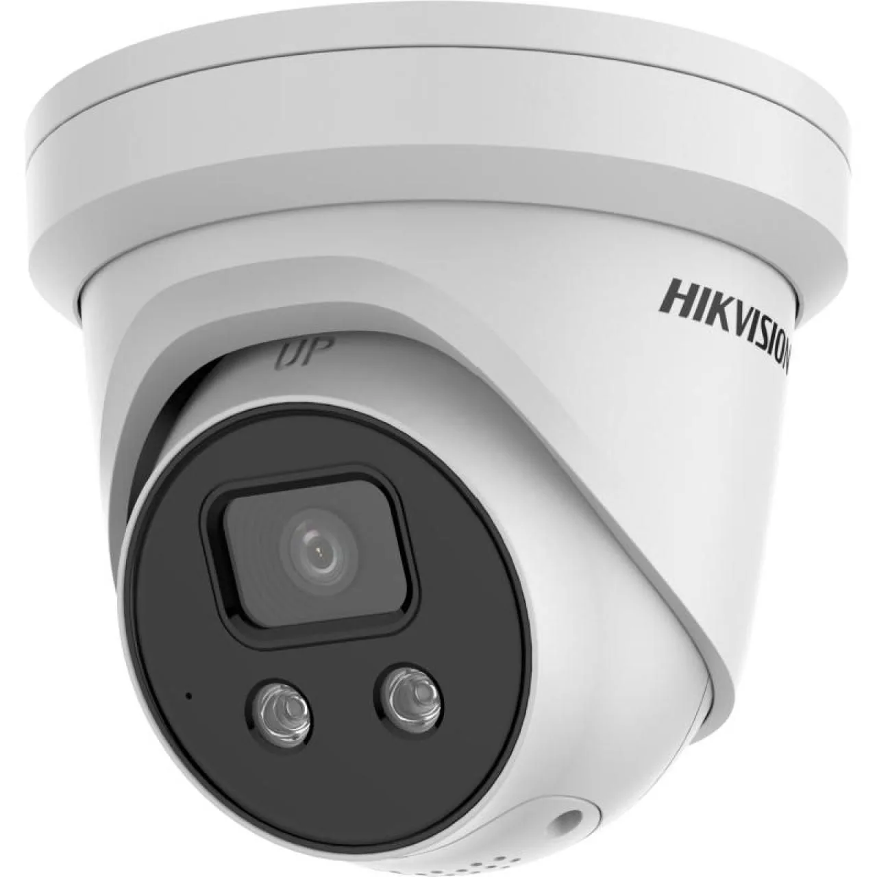 4K AcuSense Strobe Light and Audible Warning Fixed Turret Network Camera — image 1