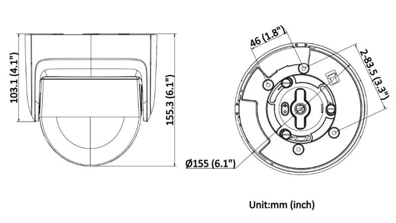 8 MP Panoramic ColorVu Fixed Turret Network Camera — image 5