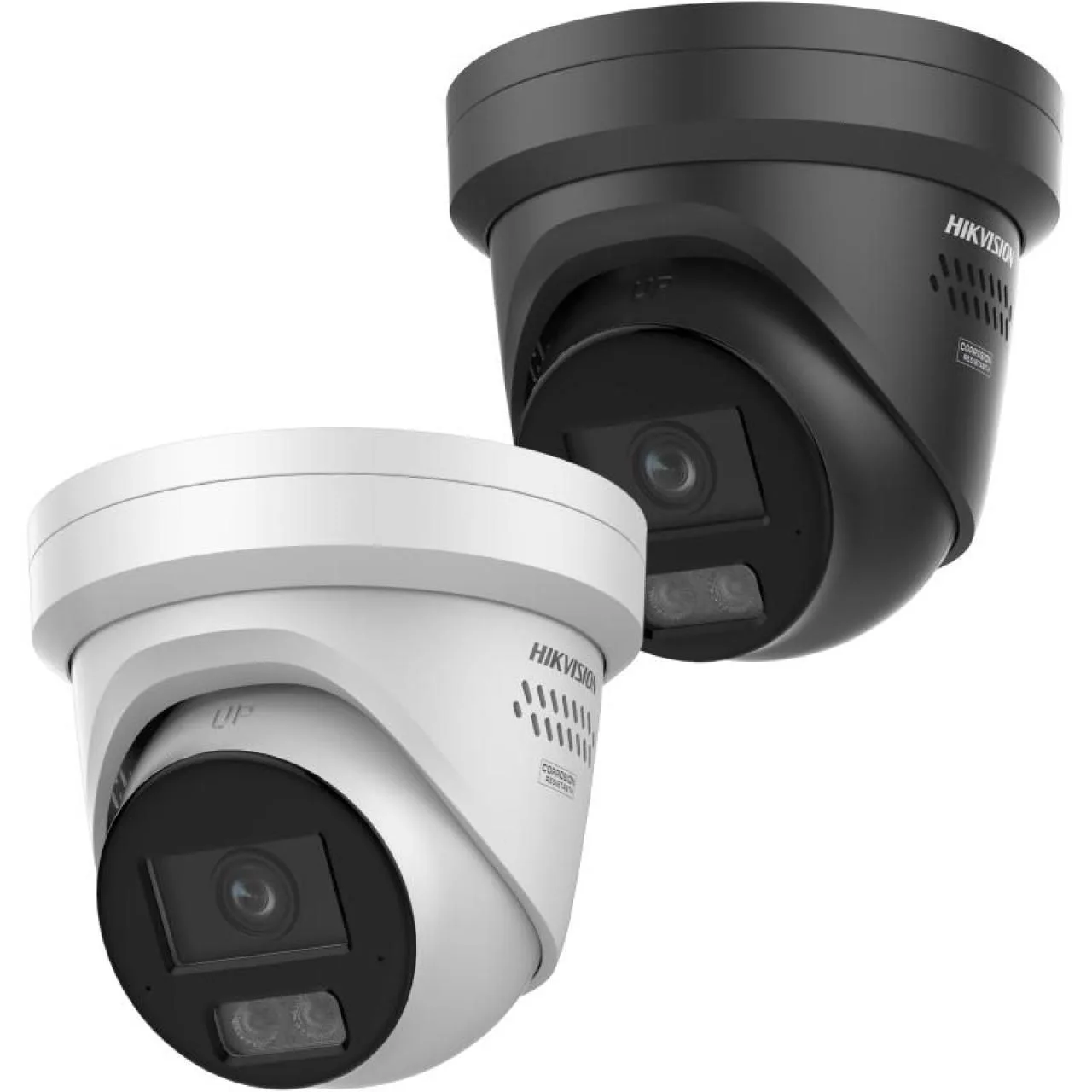 8 MP Smart Hybrid Light with ColorVu Fixed Turret Network Camera — image 1