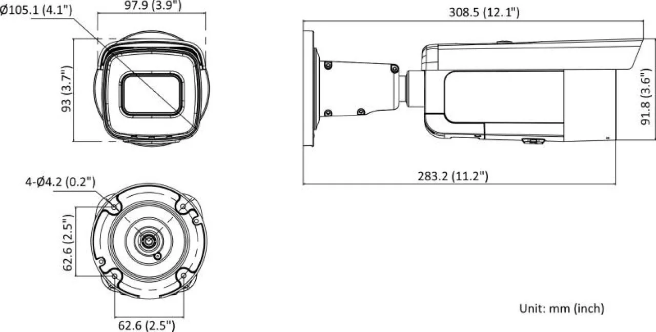 8 MP AcuSense Motorized Varifocal Bullet Network Camera — image 6