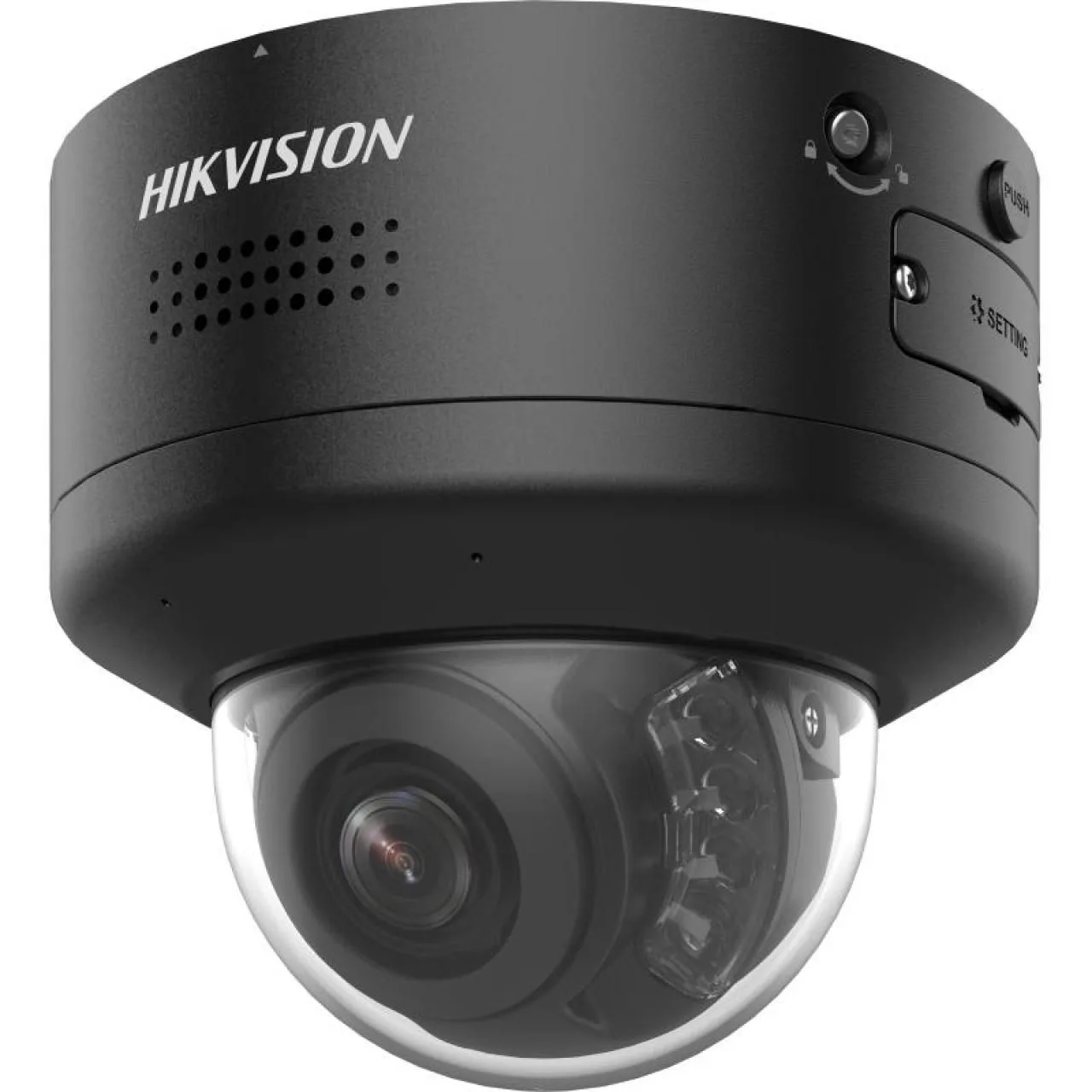 8 MP Smart Hybrid Light with ColorVu Motorized PTRZ Varifocal Dome Network Camera — image 3