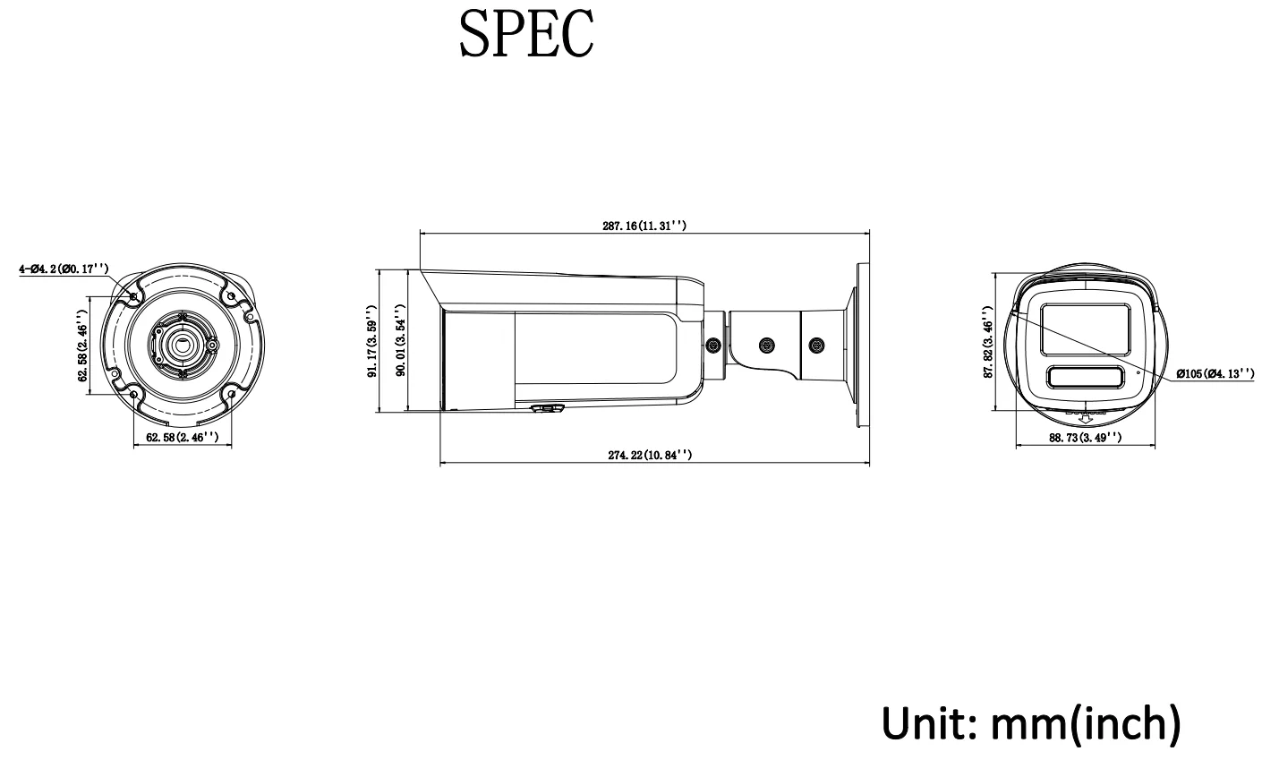 DS-2CD2T87G3-LIS2UY — view 3