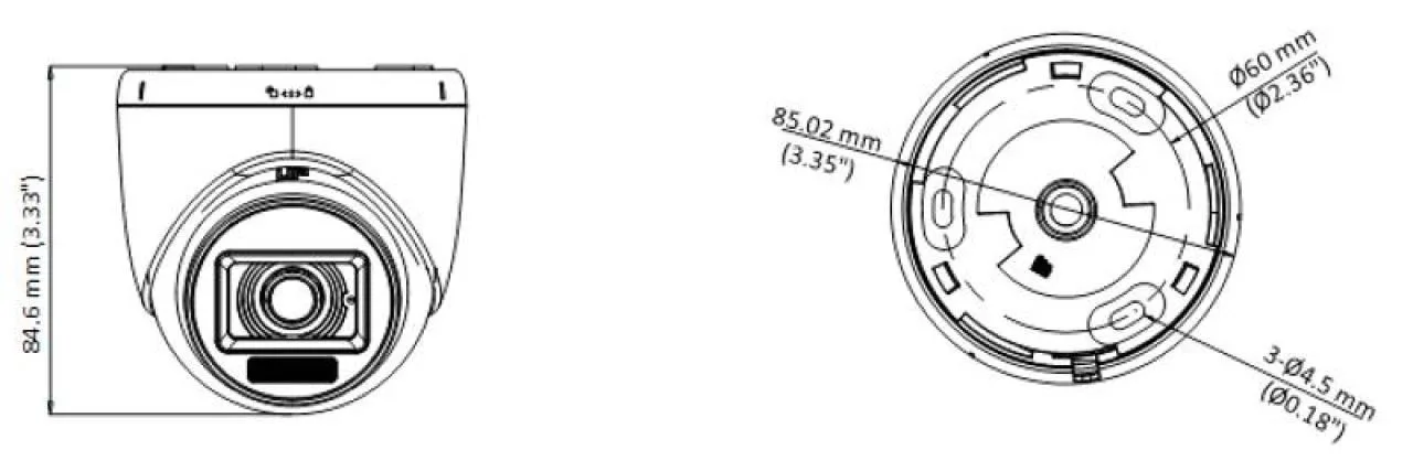 2MP Smart Hybrid Light Audio Fixed Turret Camera — image 4
