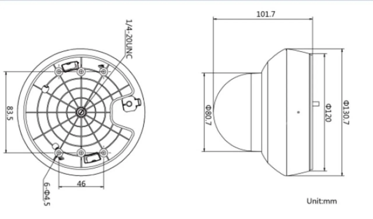 4 MP 4X Outdoor IR Wi-Fi Mini Dome PTZ Network Camera — image 2