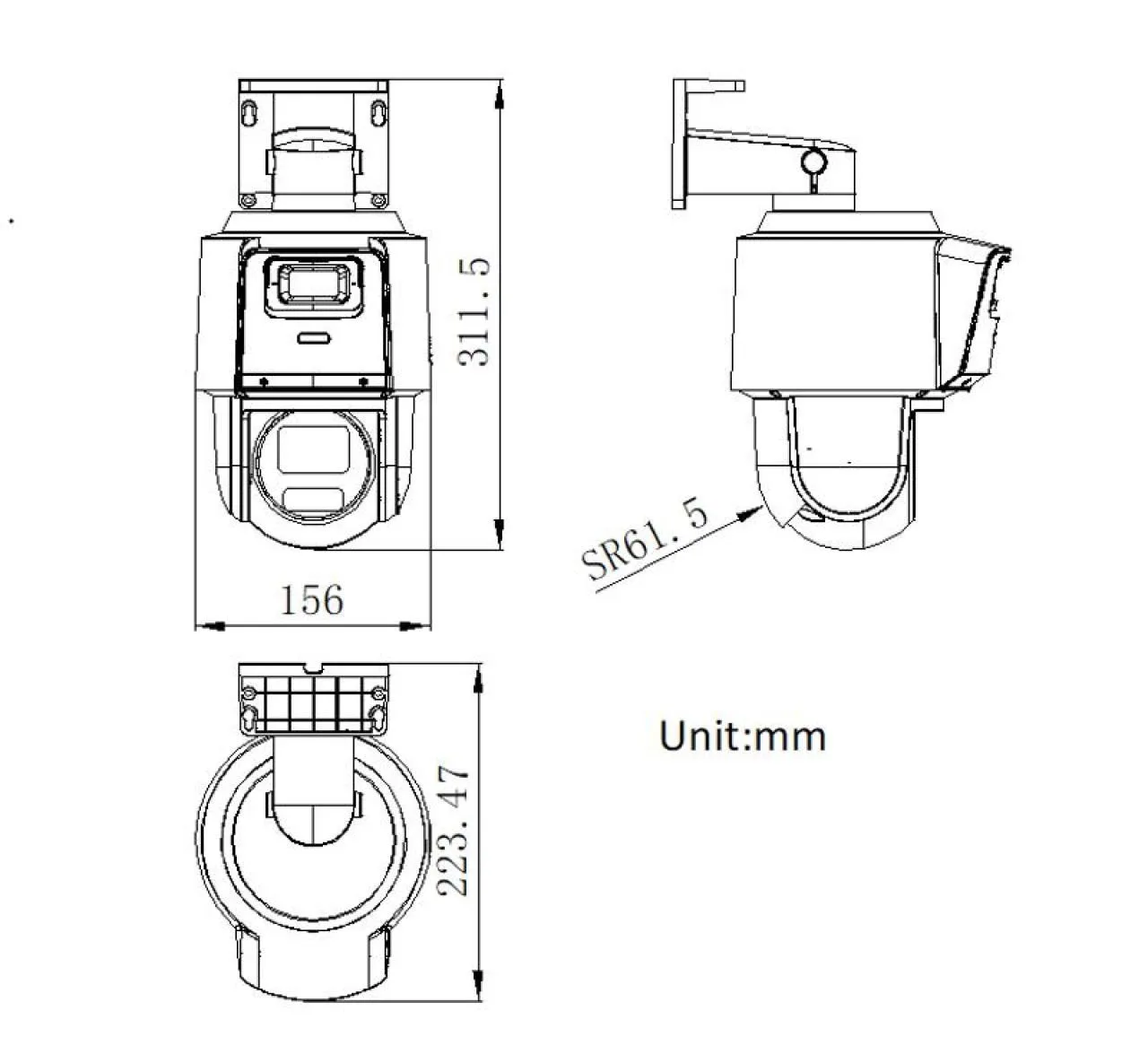 TandemVu 4MP+4MP 4X POE PTZ Network Camera — image 4