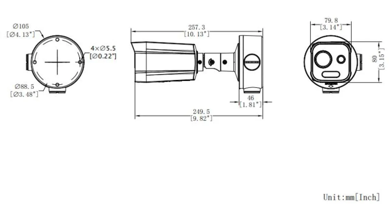 Thermal & Optical Bi-spectrum Network Bullet Camera — image 4