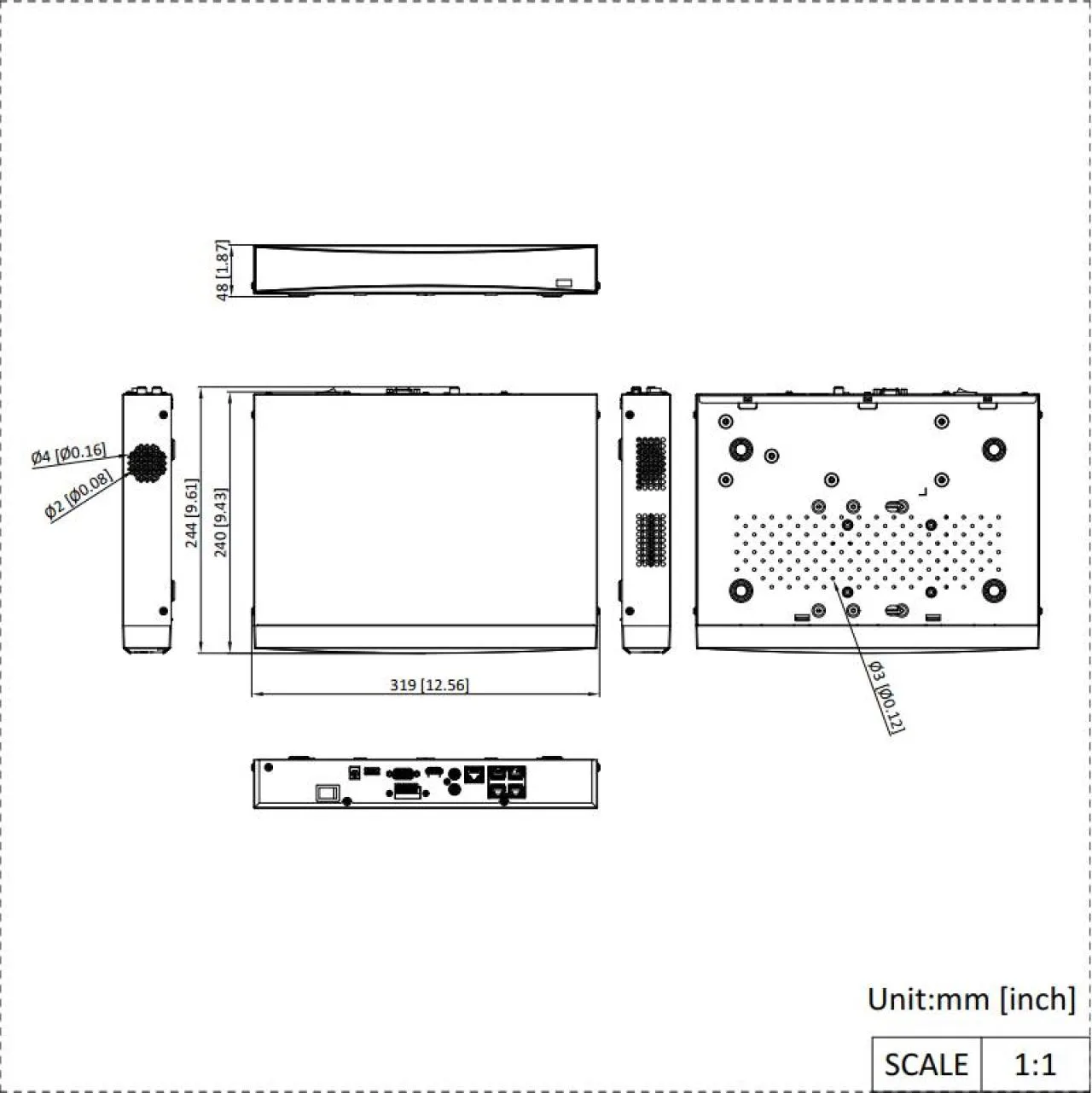 4-ch 1U 4 PoE AcuSeek K VPro NVR — image 6