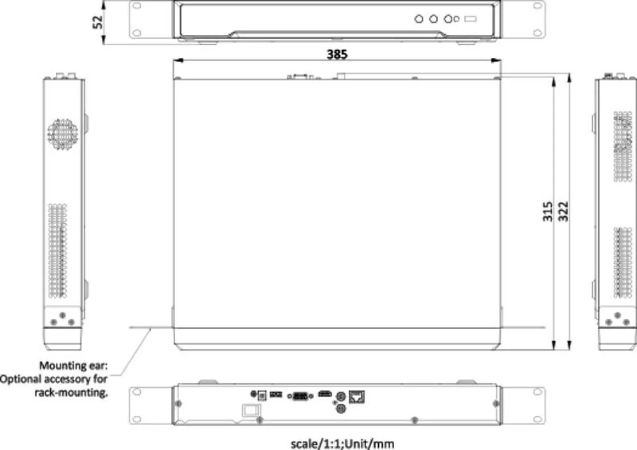 8-ch 1U 4K NVR — image 2