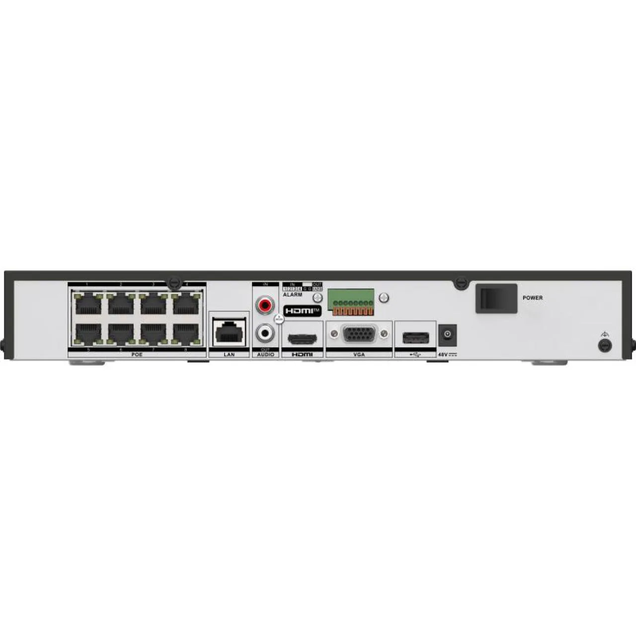 8-ch 1U 8 PoE AcuSeek K VPro NVR — image 1
