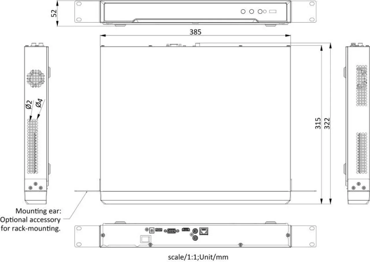 16-ch 1U 4K NVR — image 2