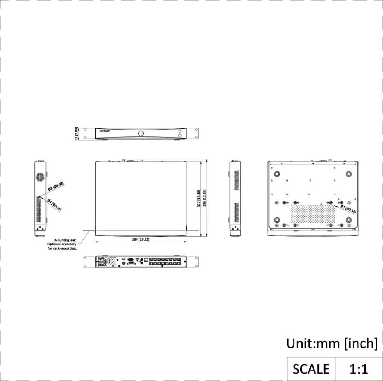 16-ch 1U 16 POE AcuSense 4K NVR — image 3