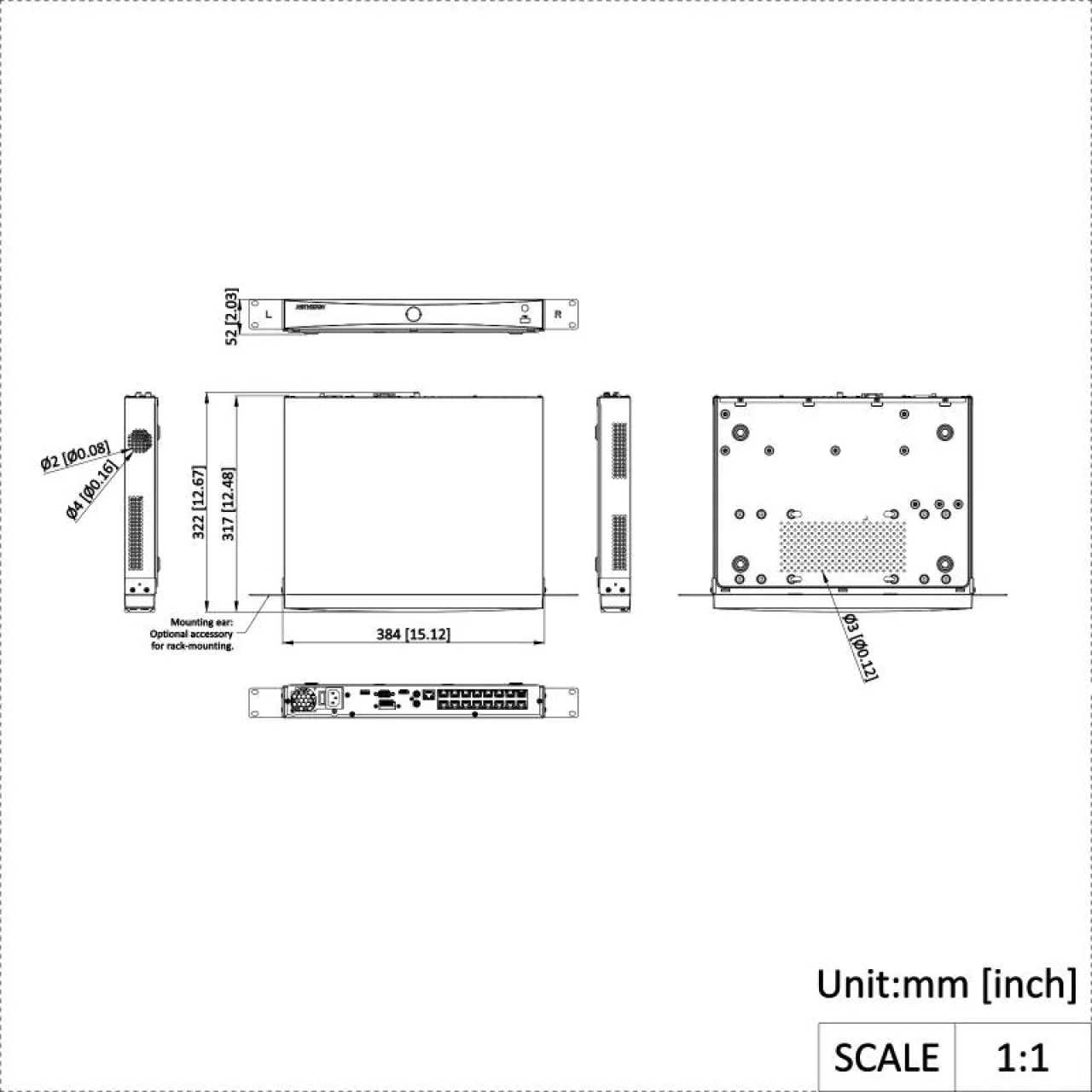 32-ch 1U 16 PoE AcuSeek K VPro NVR — image 6
