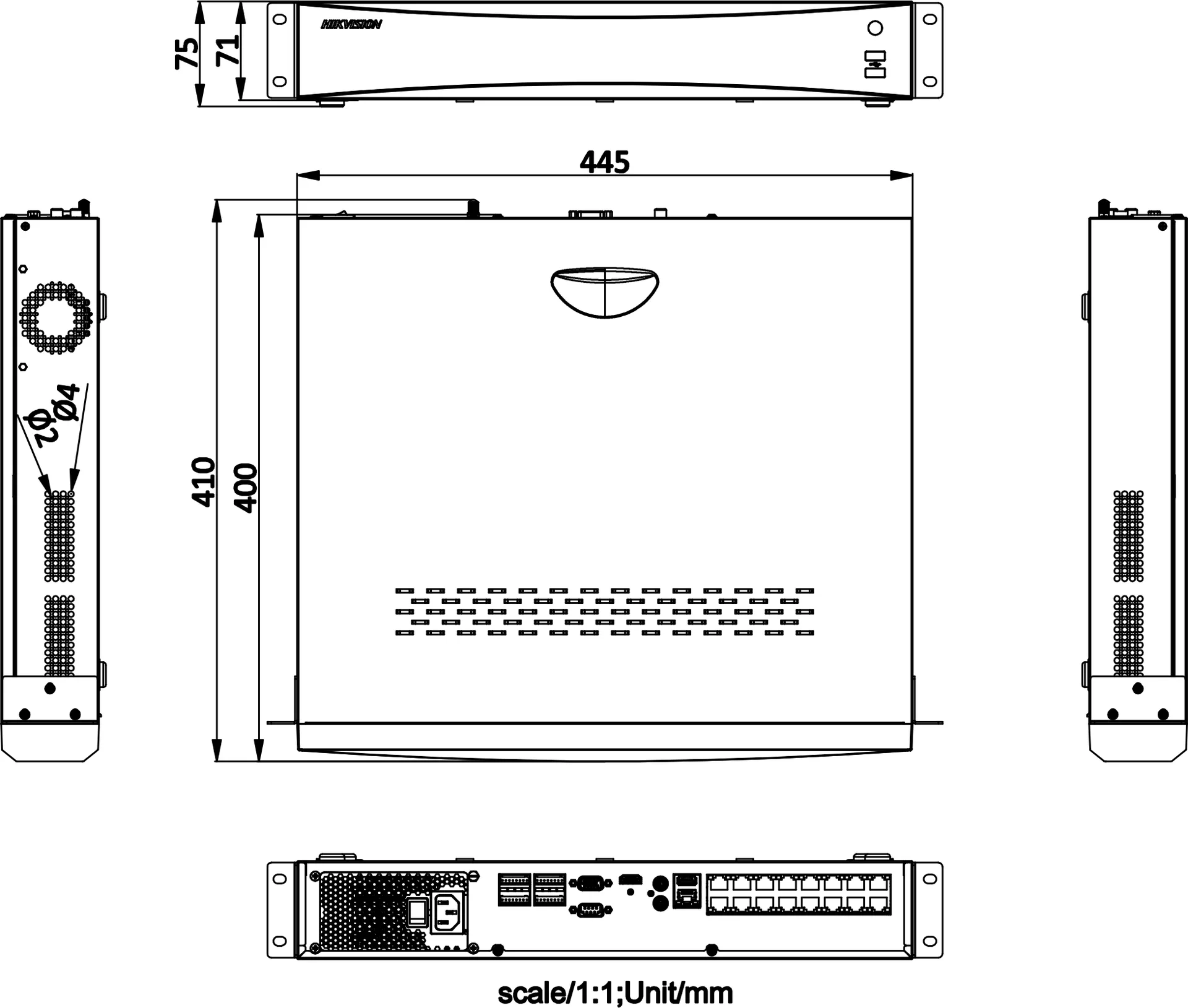 16-ch 1.5U 16 PoE AcuSense K NVR — image 6