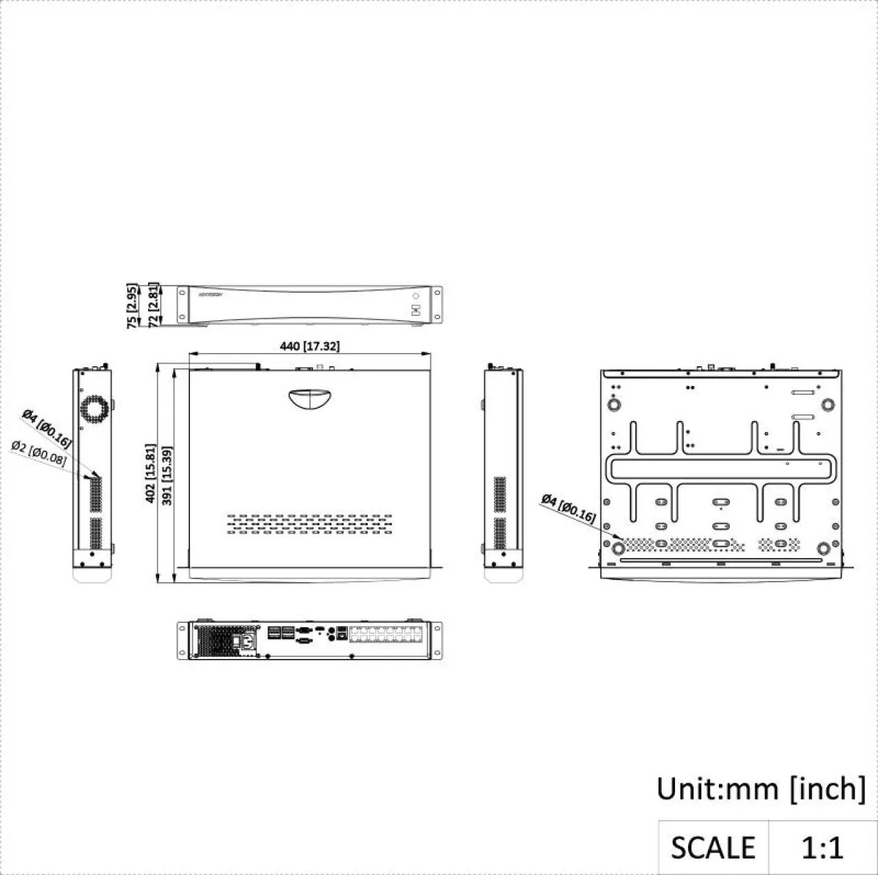 16-ch 1.5U 16 POE AcuSeek K NVR — image 6