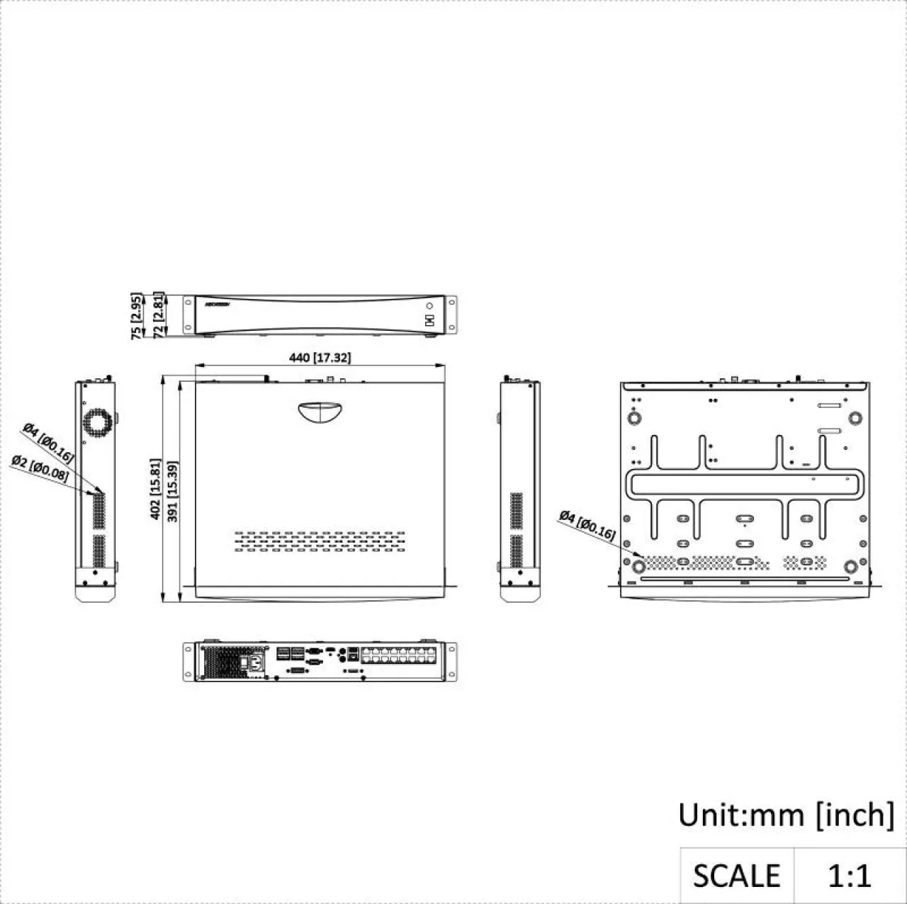 32-ch 1.5U 16 POE AcuSeek K NVR — image 5