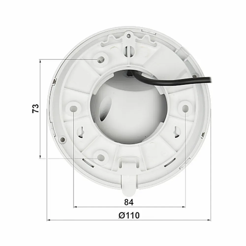 Dahua HAC-HDW1500TLMQ-S2 5MP Starlight IR 30M HDCVI Eyeball Camera support CVI/CVBS/AHD/TVI Switchable — image 4