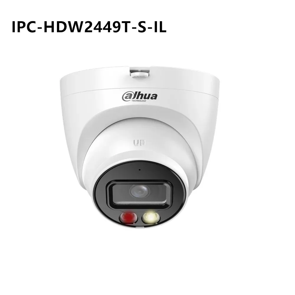 Dahua IPC-HDW2449T-S-IL & IPC-HDW2449TM-S-IL 4MP 24 hours Full-color & IR 30M Built-in Mic SMD Plus WizSense POE IP Camera — image 4