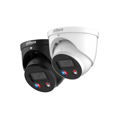 8MP Smart Dual Illumination Active Deterrence Fixed-focal Eyeball WizSense Network Camera — image 1