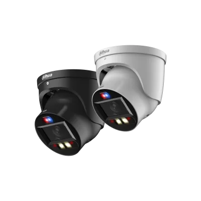 8 MP Smart Dual Light Active Deterrence Vari-focal Eyeball WizSense Network Camera — image 1