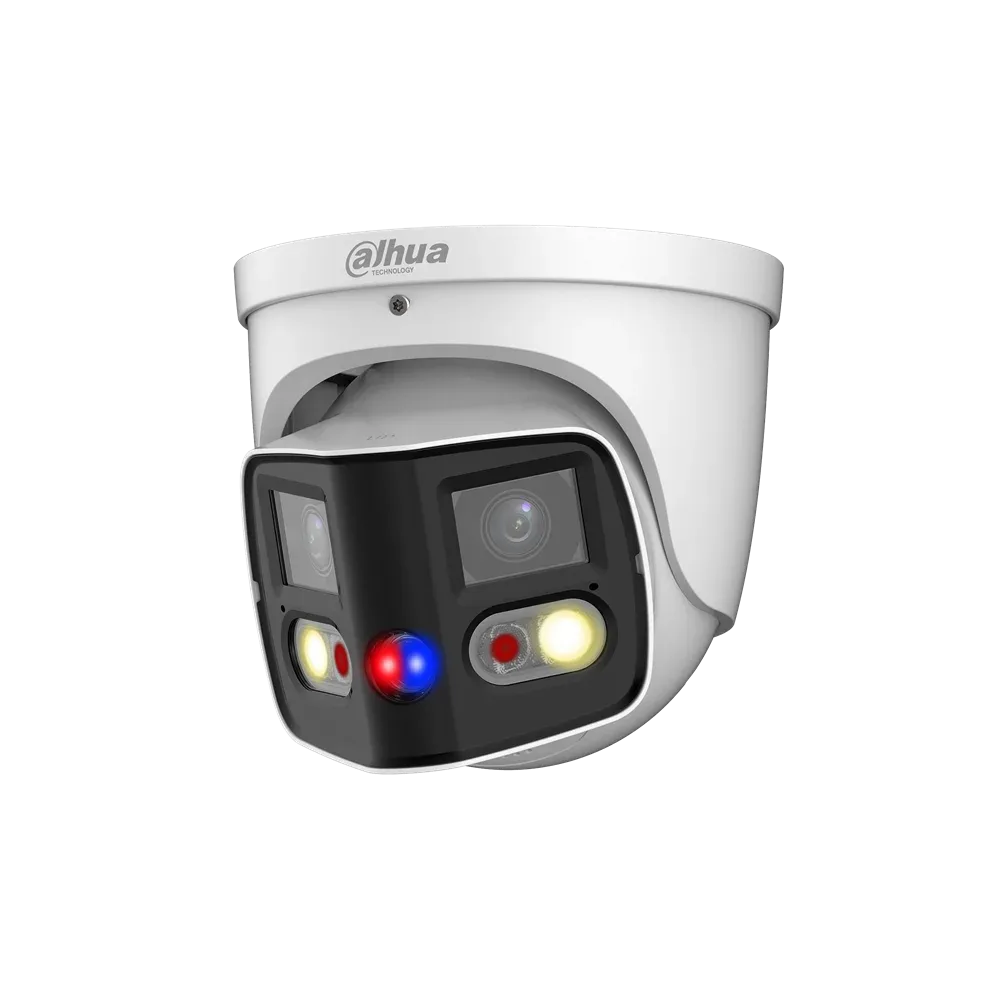 Dahua IPC-PDW3849-A180-AS-PV 2x4MP Lens max 8MP POE EPTZ SMD Built-in Mic & SPK TiOC IR & Full color IP67 WizSense AI IP Camera — image 2