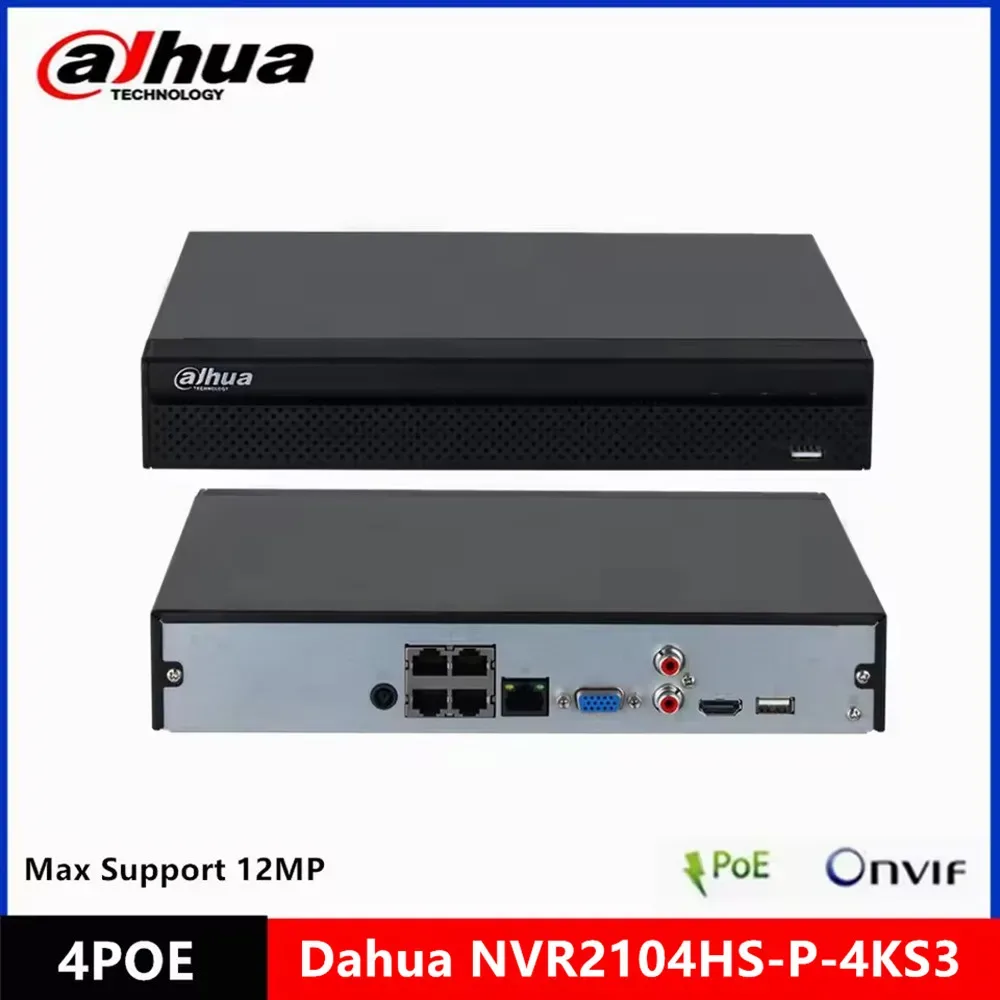 NVR2104HS-P-4KS3 4CH 4Poe — image 1