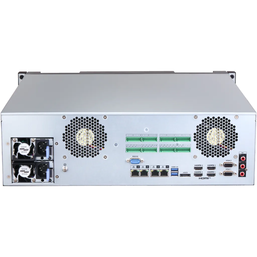 NVR616DRH-128-XI 128-Channel 3U 16-HDD WizMind Network Video Recorder — image 3
