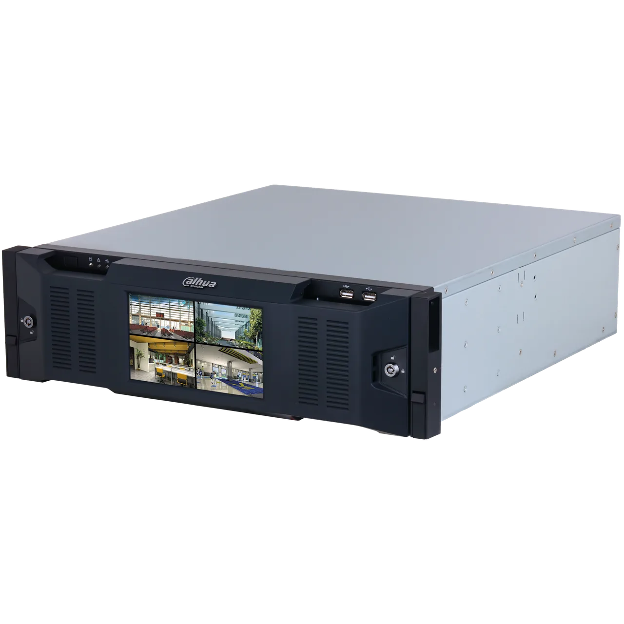 NVR616DRH-128-XI 128-Channel 3U 16-HDD WizMind Network Video Recorder — image 1