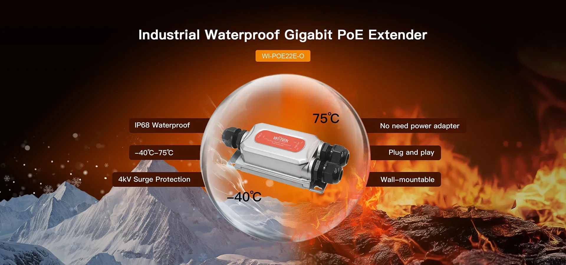 WI-POE22E-O — view 2