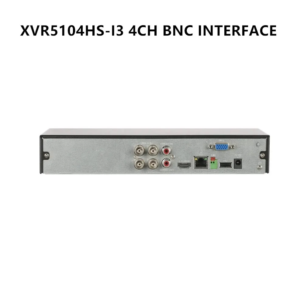 XVR5104HS-I3/T 4CH WizSense XVR Recorder max support 5mp hdcvi camera — image 3